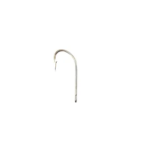 Anzuelo de Pesca Acero Inoxidable Sencillo Recto 254 Nº 8/0 OShaughnessy Eagle Claw 100 UNds